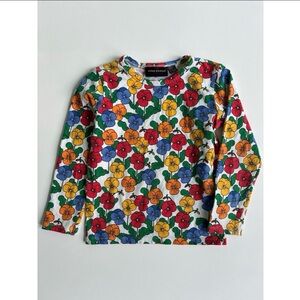 VGUC Mini Rodini LS Violas Tee 104/110